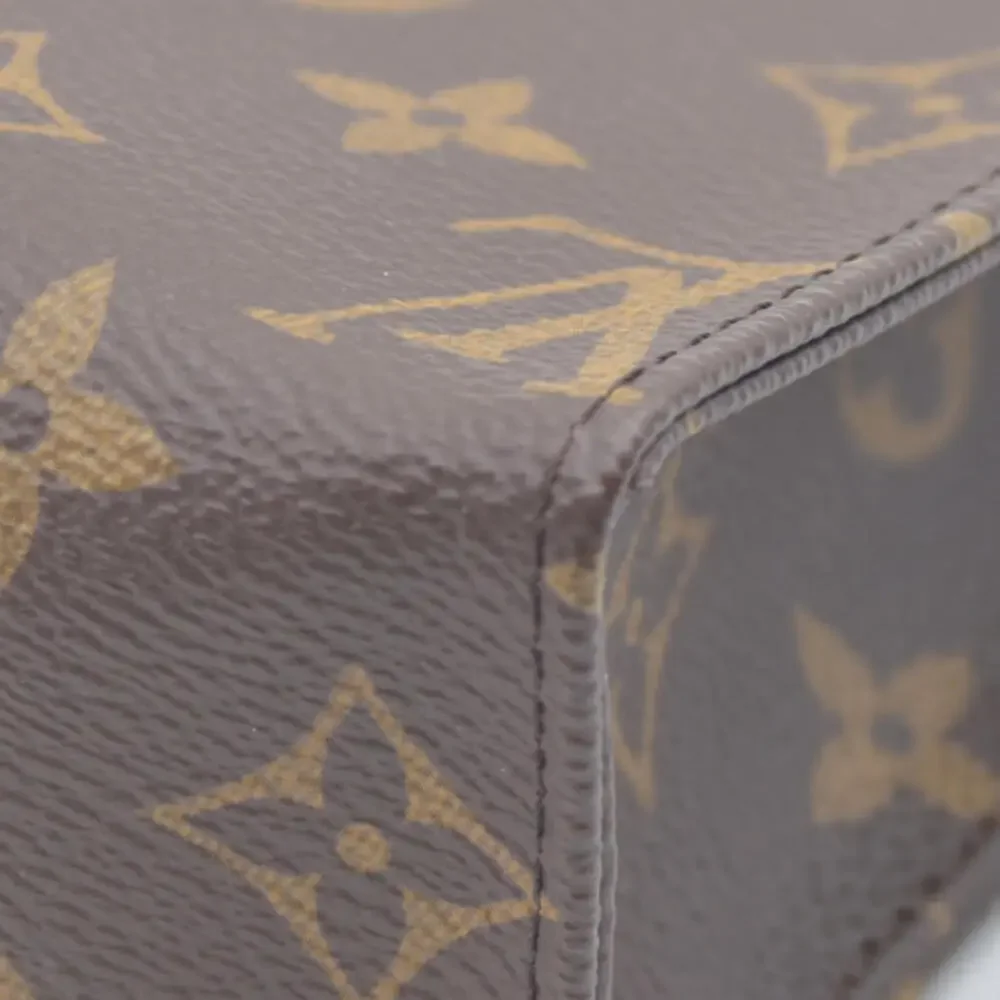 $885 Louis Vuitton Monogram Toiletry Pouch 19 Red RFID